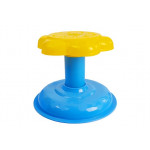 Klávesy s mikrofónom, stoličkou a USB - modré